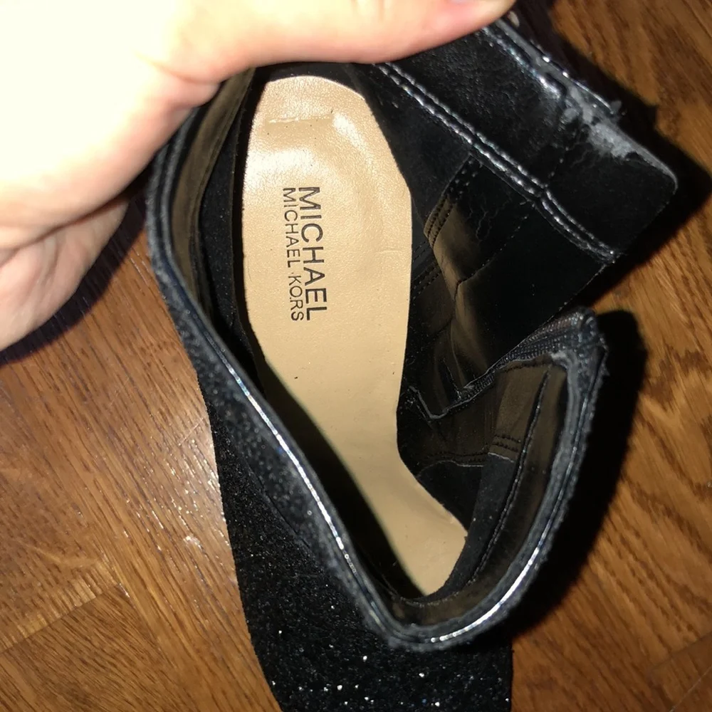 Michael Kors Arabella Black sparkle boots - Picture 8 of 8